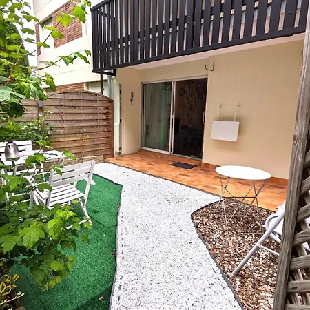公寓 Le Petit Nid, T2 Rez De Jardin Avec Parking - Et Commerces A 15 A Pied *